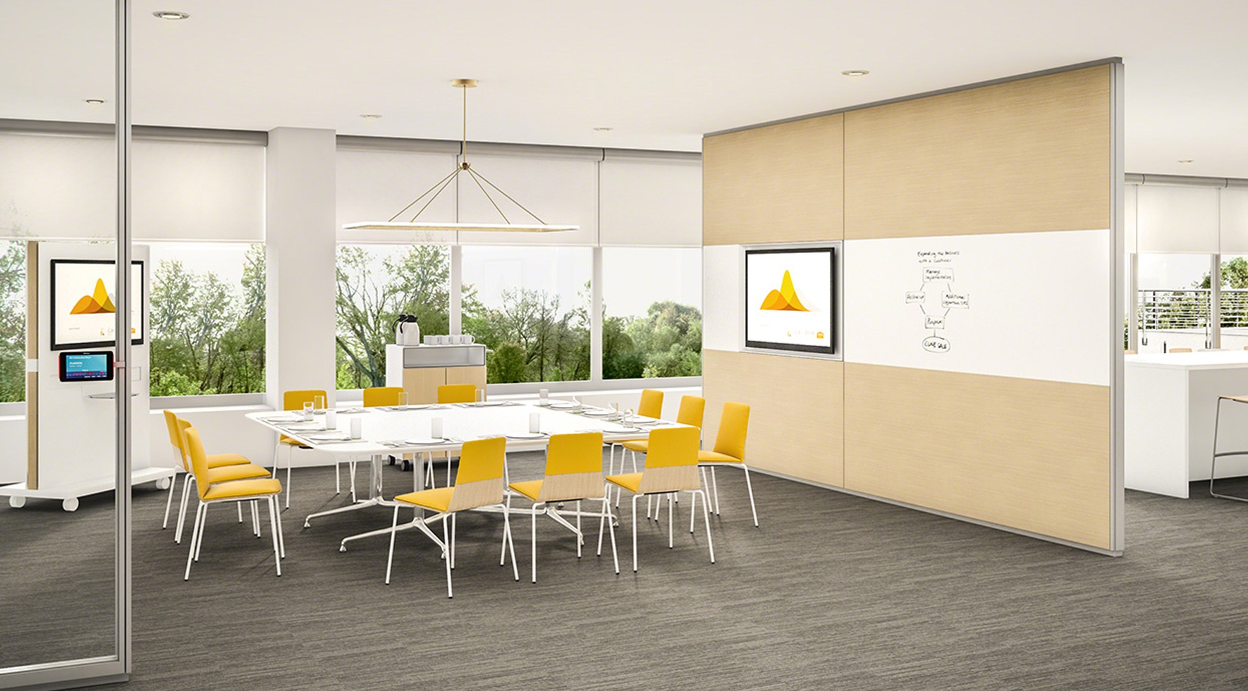 modern meeting room space