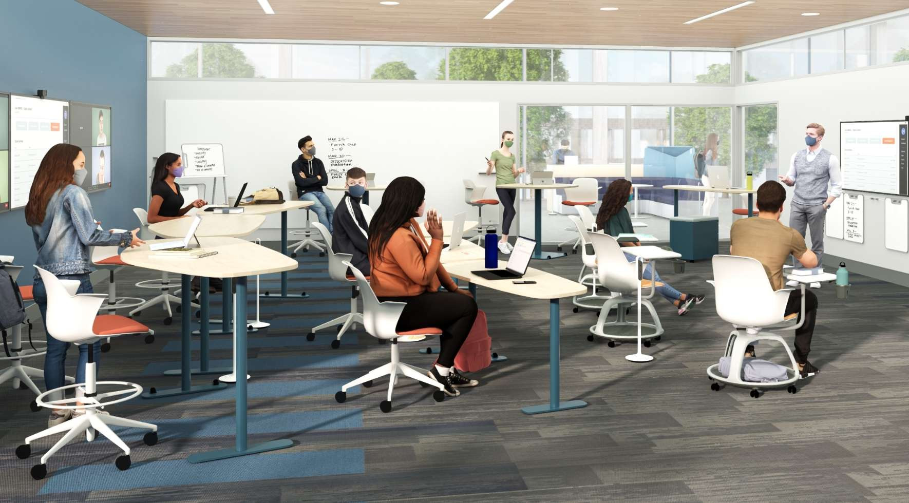 hybrid learning space