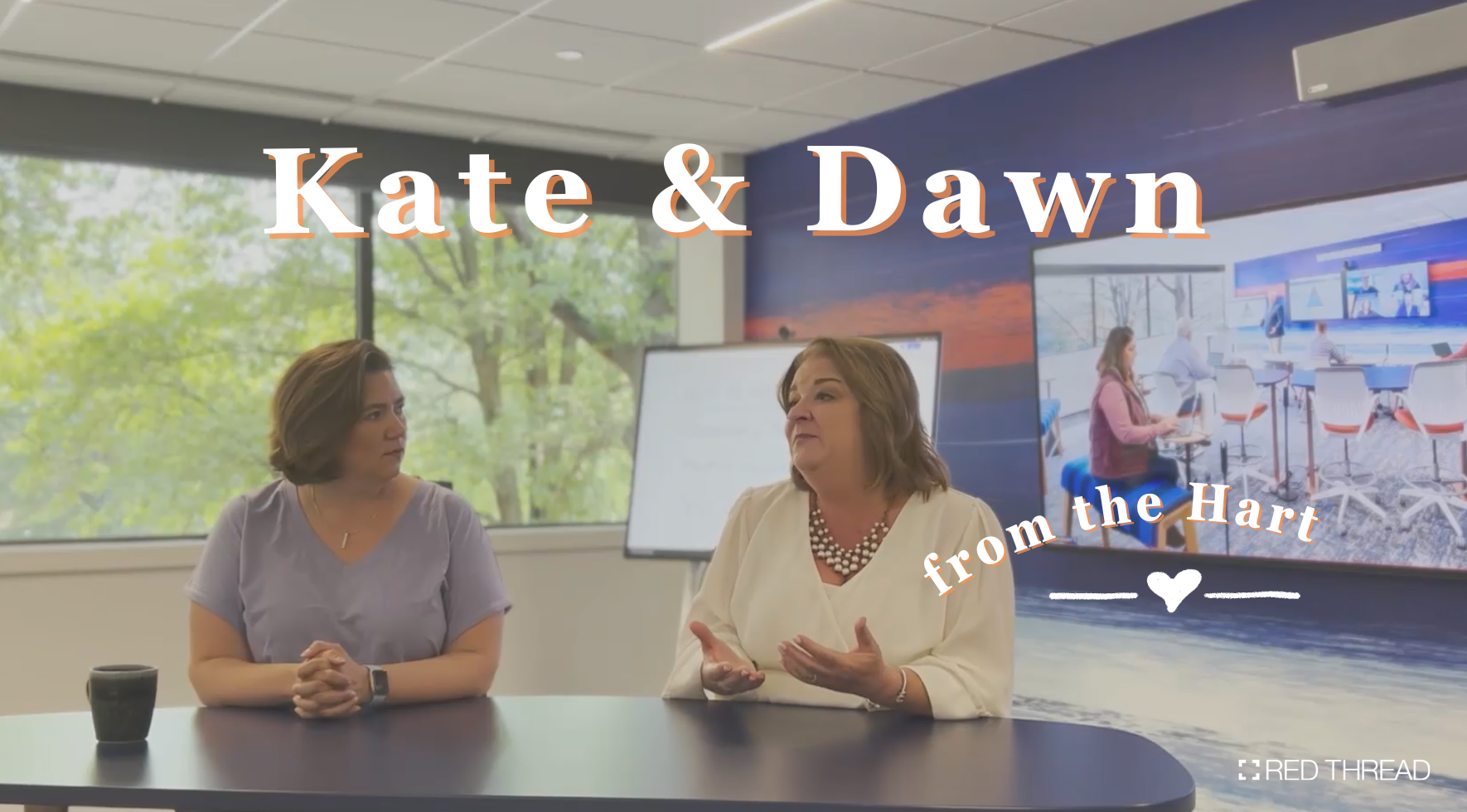 Dawn and Kate from the Hart Vodcast