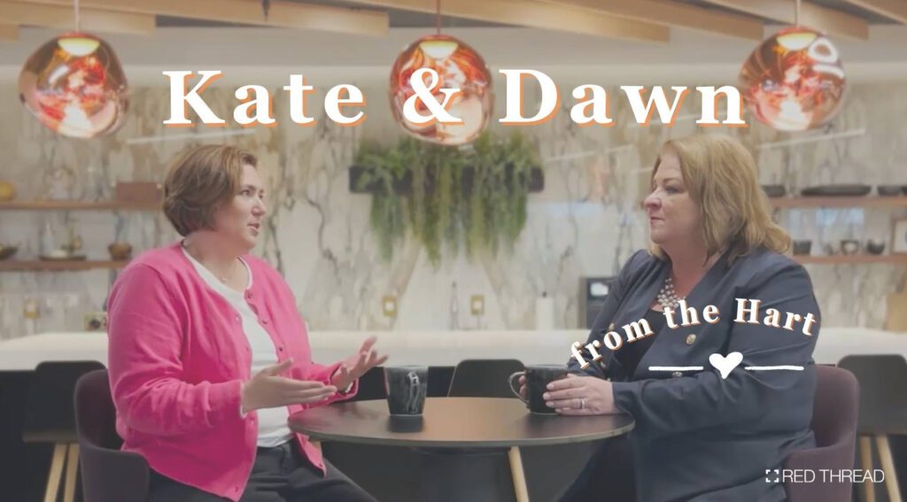 Dawn and Kate from the Hart Vodcast