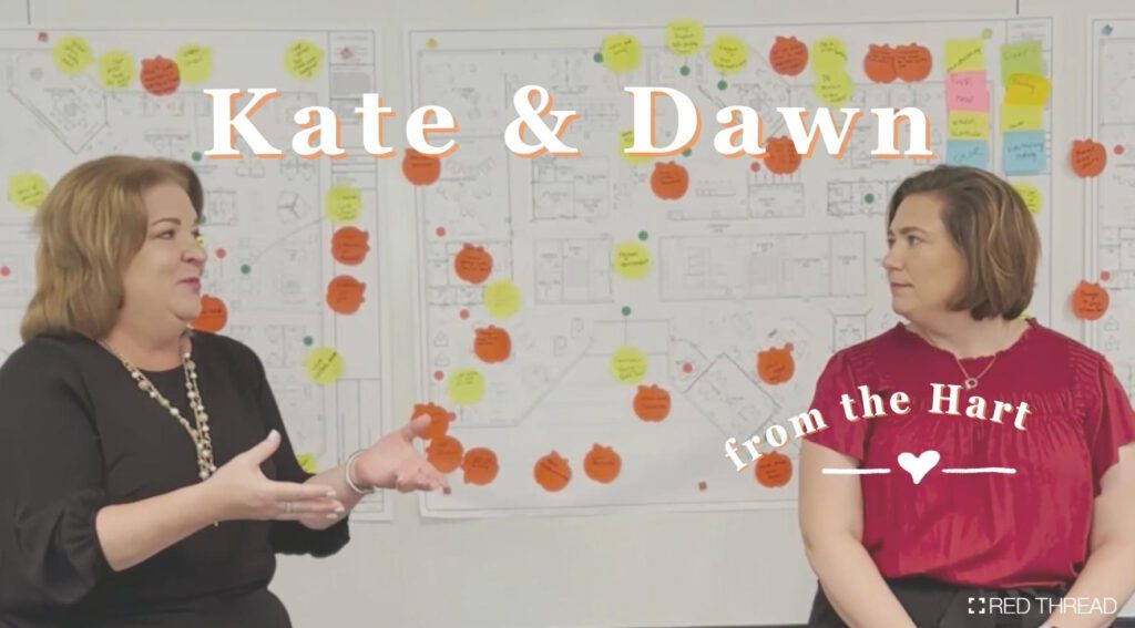 Dawn and Kate from the Hart Vodcast