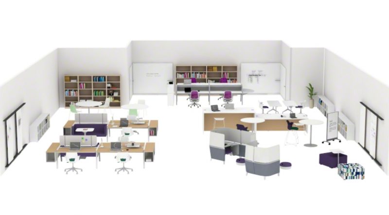 Hybrid learning floorplan focusing on geometry, division, and density