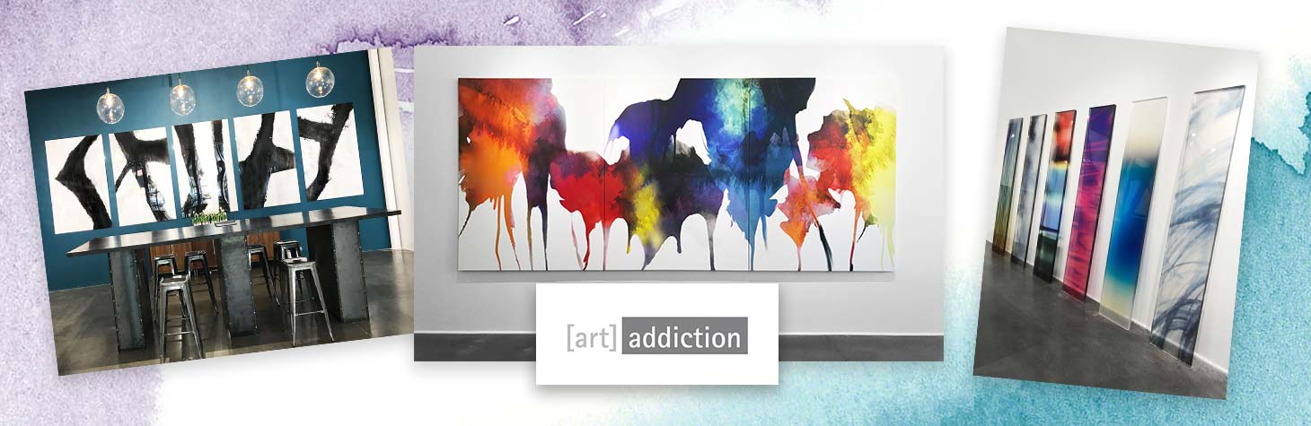 Bright, colorful art accessories by Art Addiction