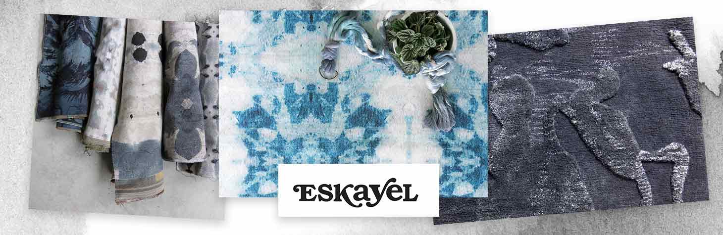 Unique area rugs by Eskayel