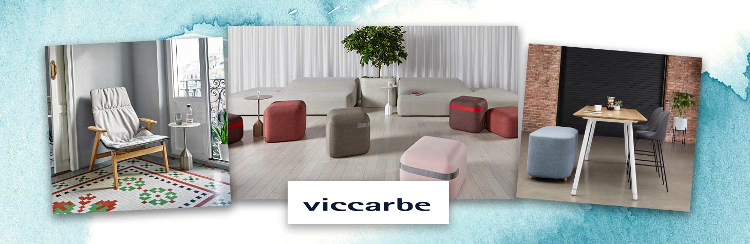 Lounge furniture by Viccarbe