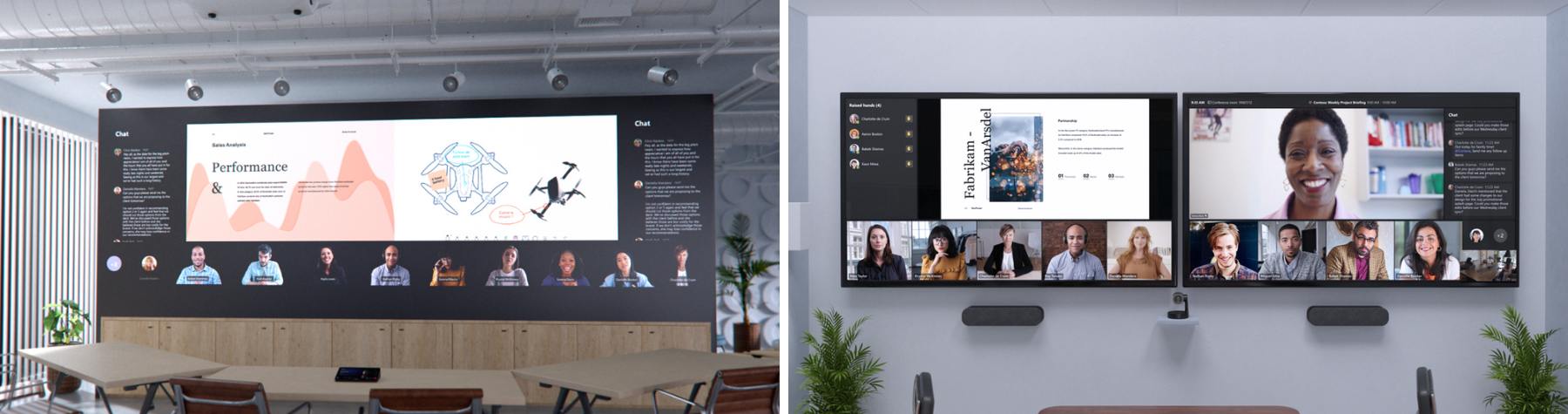 Microsoft Signature Teams Rooms featuring Front Row Technology